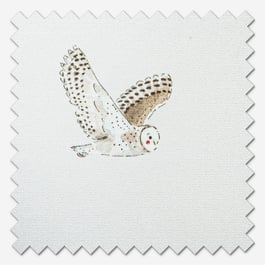 Sophie Allport Snowy Owls Off White Roller Blind