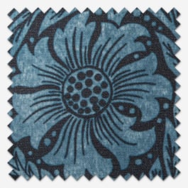 William Morris at Home Marigold Indigo Roller Blind