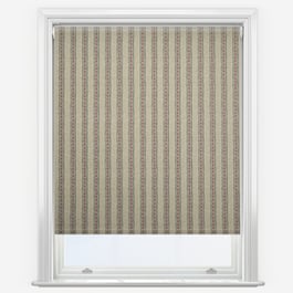 Emily Bond Block Printed Stripe Pink & Blue Roller Blind