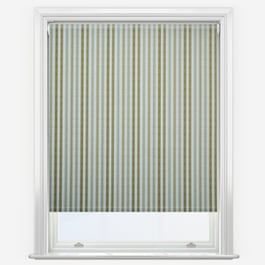 Emily Bond Cornish Stripe Gold Natural Roller Blind