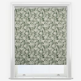 Emily Bond Crocus Green Roller Blind