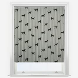 Emily Bond Marley Coal Roller Blind