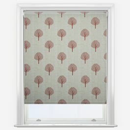 Emily Bond Yew Tree Rust Roller Blind