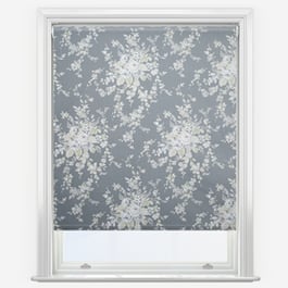 Shabby Chic by Rachel Ashwell Garden Floral Dusky Blue Roller Blind