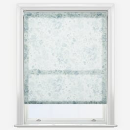 Shabby Chic by Rachel Ashwell Romantic Rose Sheer Blue Roller Blind