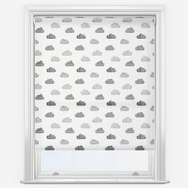 Sonova Studio Doodle Clouds Monochrome Roller Blind