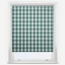 Sophie Allport Gingham Teal Roller Blind