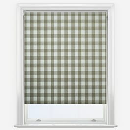 Sophie Allport Gingham Warm Stone Roller Blind