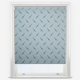 Sophie Allport Giraffe Duck Egg Roller Blind