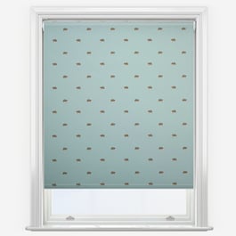 Sophie Allport Hedgehogs Pale Green Roller Blind