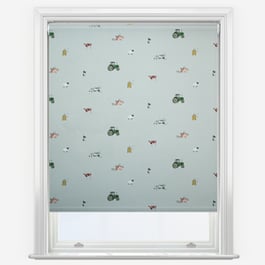 Sophie Allport On The Farm Soft Grey Roller Blind