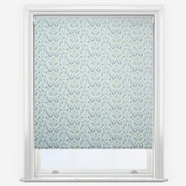 Sophie Allport Spring Chicken White Roller Blind