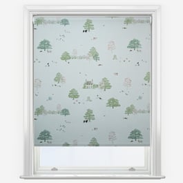 Sophie Allport Spring Cottage White Roller Blind