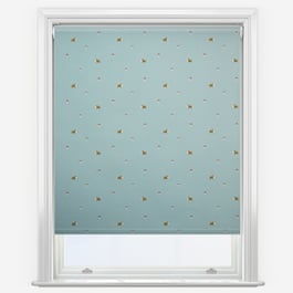 Sophie Allport Woodland Hedgehog Blue Roller Blind