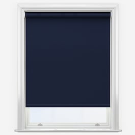 Touched By Design Absolute Blackout Navy Roller Blind