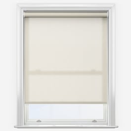 Touched By Design Deluxe Plain Cream Roller Blind