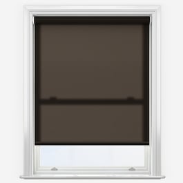 Touched by Design Deluxe Plain Espresso Roller Blind