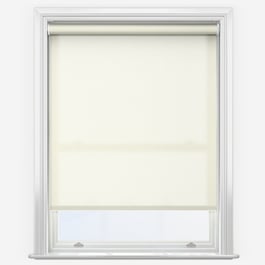 Touched by Design Deluxe Plain Vanilla Cream Roller Blind