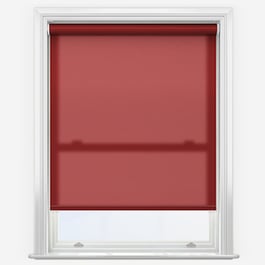Touched By Design Optima Dimout Red Roller Blind