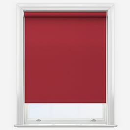 Touched by Design Supreme Blackout Red Roller Blind