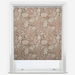 William Morris at Home Double Bough Terracotta Roller Blind