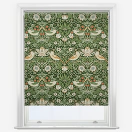 William Morris at Home Strawberry Thief Nettle Roller Blind