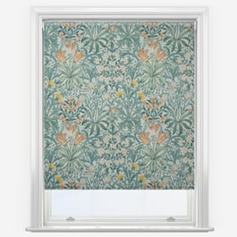William Morris at Home Woodland Weeds Bluebird Roller Blind