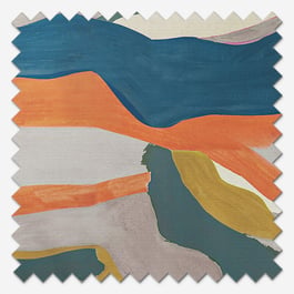 Sonova Studio Abstract Landscape Earth Multi Roller Blind