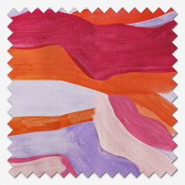 Sonova Studio Abstract Landscape Sandstorm Red Roller Blind