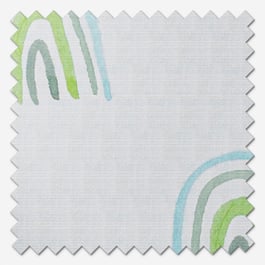 Sonova Studio Baby Rainbow Blue Mint Roller Blind