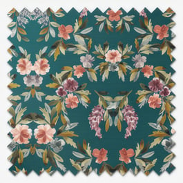 Sonova Studio Bloom Nouveau Emerald Roller Blind