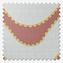 Sonova Studio Conga Wave Vintage Rhubarb Roller Blind