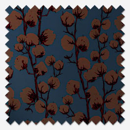 Sonova Studio Cotton Vine Blue Rust Roller Blind