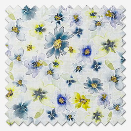Sonova Studio Garden Violets Buttercup Yellow Roller Blind