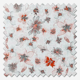 Sonova Studio Garden Violets Cherry Red Roller Blind