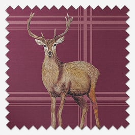 Sonova Studio Hawick Deep Red Roller Blind