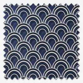 Sonova Studio Kibo Stripe Indigo Blue Roller Blind