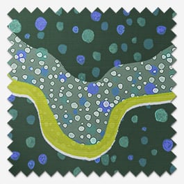 Sonova Studio Lava Lamp Teal Roller Blind