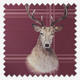 Sonova Studio Malcolm Deep Red Roller Blind