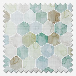 Sonova Studio Mosaic Mint Sage Roller Blind