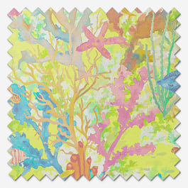 Sonova Studio Nautical Nirvana Multi Chartreuse Roller Blind