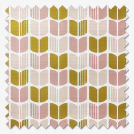 Sonova Studio Nordic Petal Blush and Olive Roller Blind