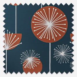 Sonova Studio Nordic Pods Blue Rust Roller Blind