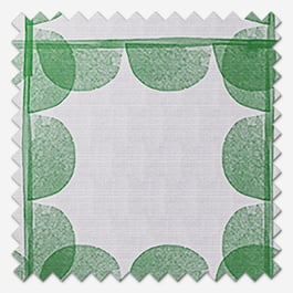 Sonova Studio Tea Party Grass Green Roller Blind