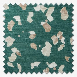 Sonova Studio Terrazzo Forest Green Roller Blind