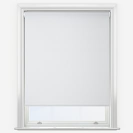 Coulisse Berlin Blackout Snow White Roller Blind