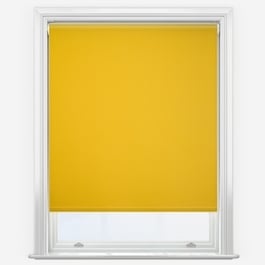 Pop Blackout Saffron Roller Blind