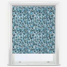 Sonova Studio Abstract Brush Sky Blue Roller Blind