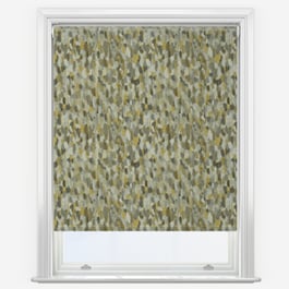 Sonova Studio Abstract Brush Yellow Pebble Roller Blind