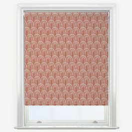 Sonova Studio All Over Rainbow Rhubarb Roller Blind